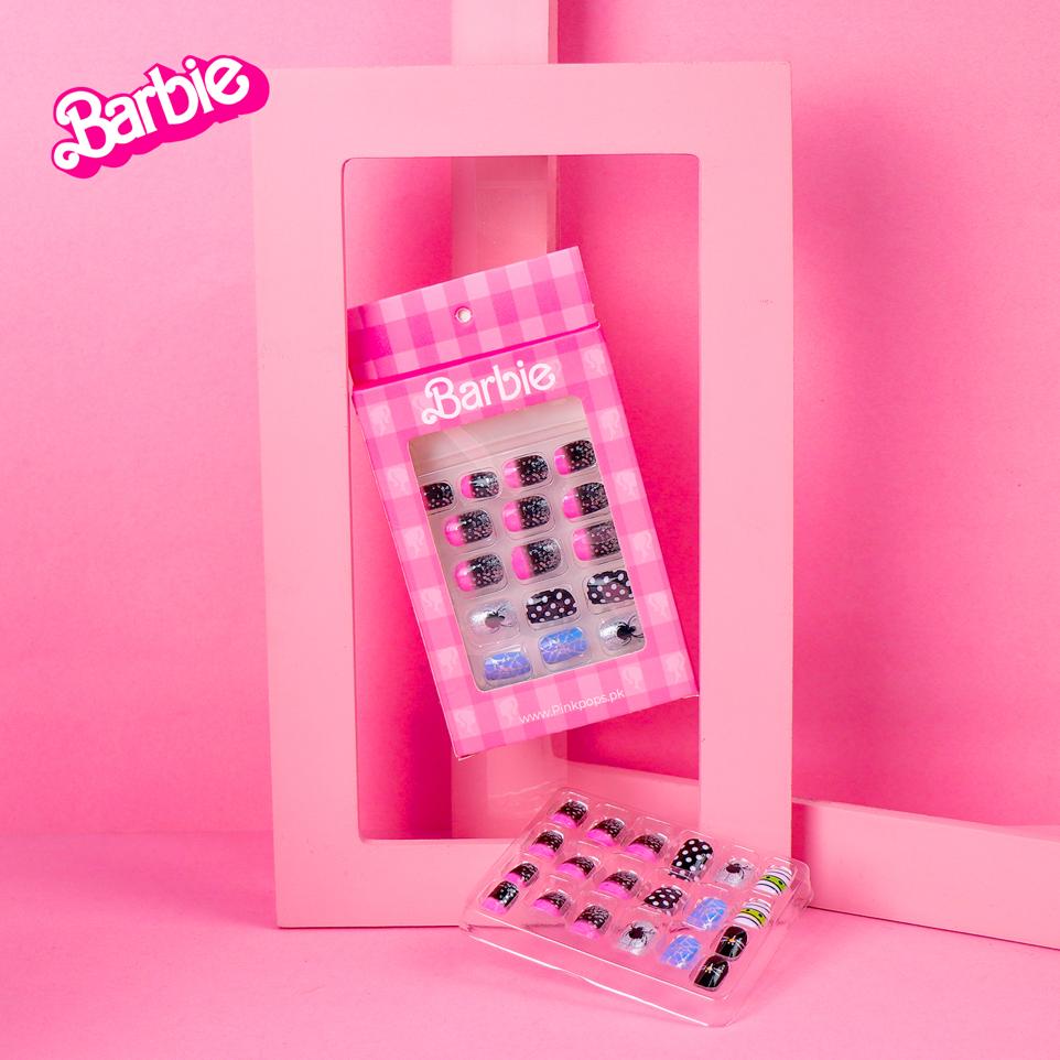 Barbie Stiletto Faux Nails- Style 10 – pinkpops.pk