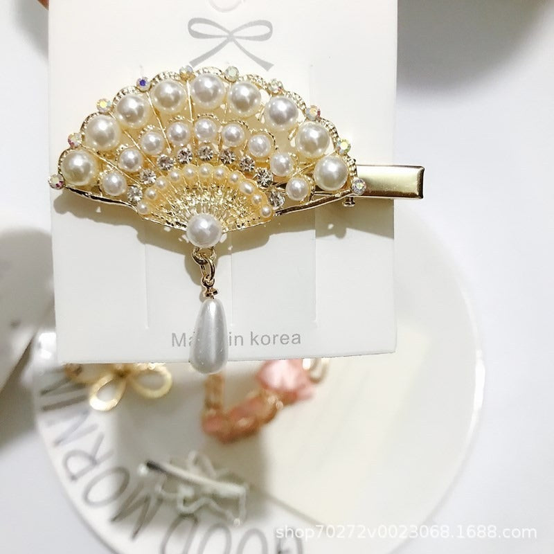 Chinese Pearl Drop Hair Clip