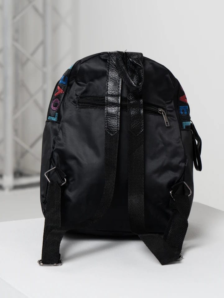 cute mini black backpacks Black Love Mini Cute Backpack – pinkpops.pk