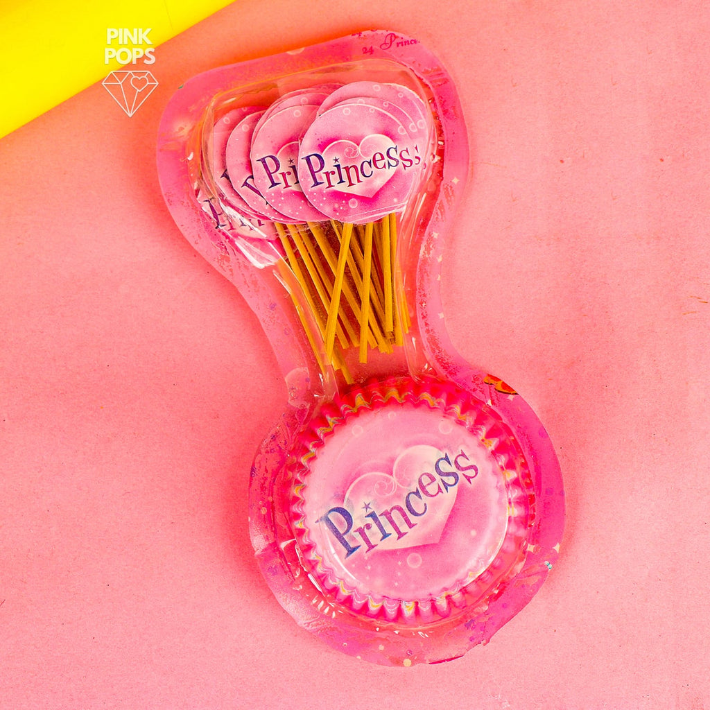 10 in 1 Princess Cup Cake Molds & Toppers