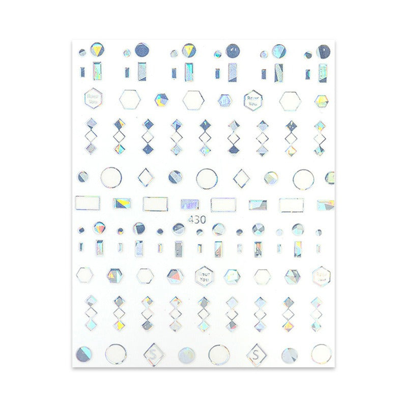 Nail Art Stickers - Design 43