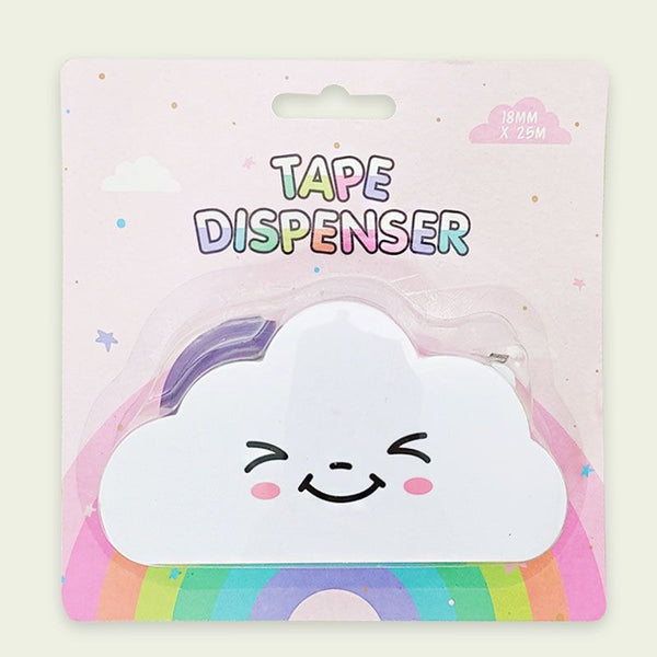 Rainbow Cloud Tape Dispenser