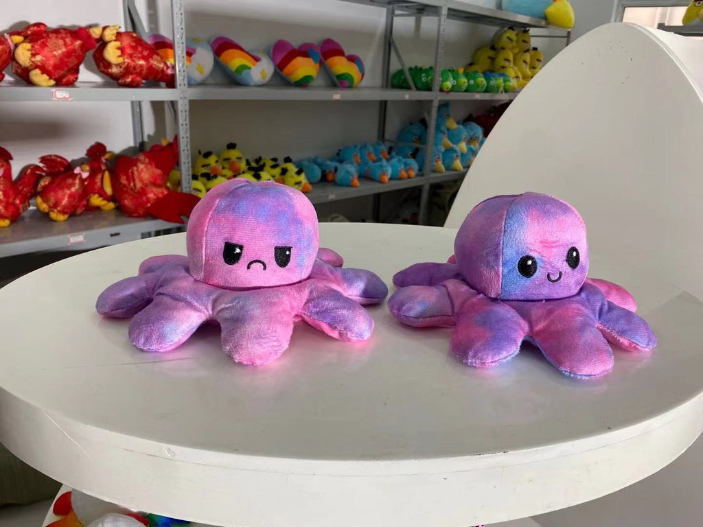 Purple-Pink Octopus Stuff Toy