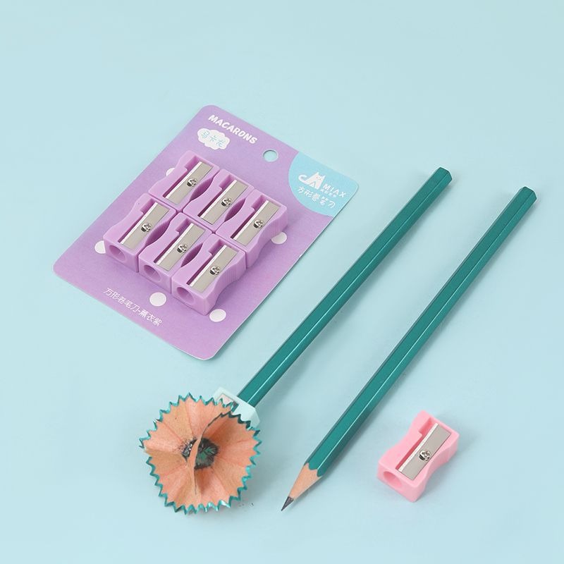 Pastel Color Premium Sharpener - Set of 6