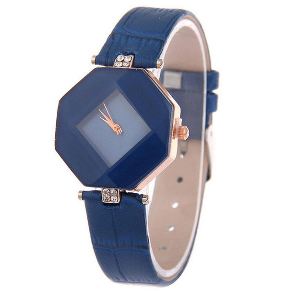 Diamond Cut Wrist Watch