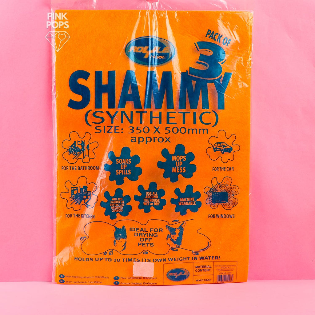 3 in 1 Shammy (Synthetic) Cleaning Sheet