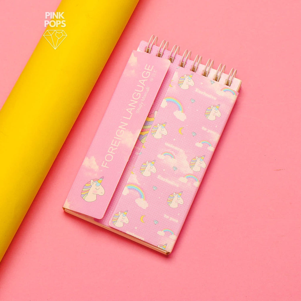Foreign Language Study Spiral Note Pad