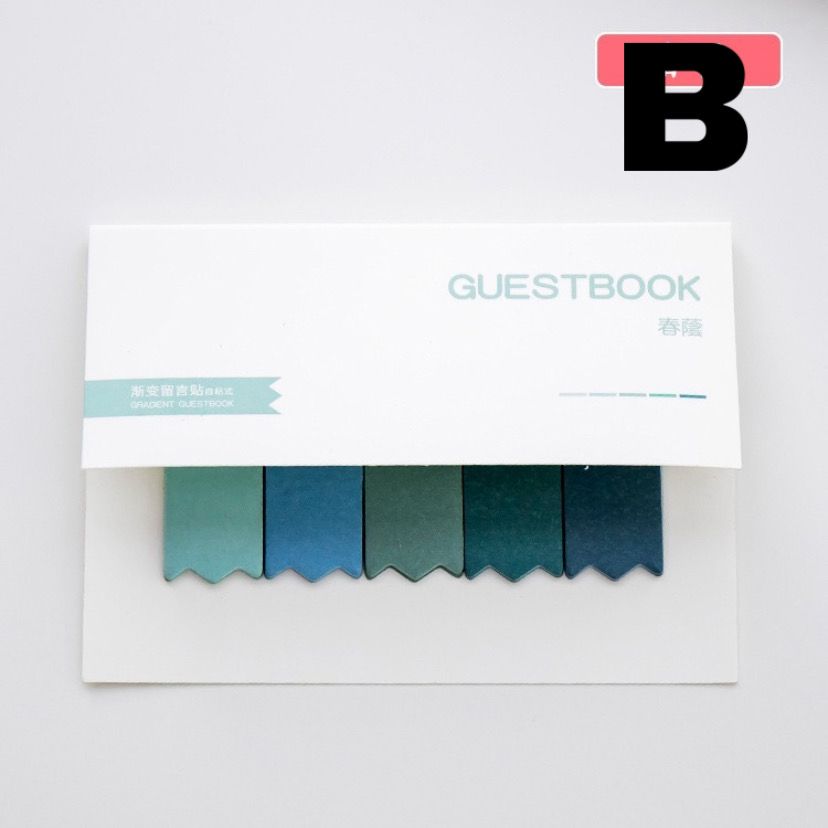 Guest Book  Color Series Memo Pad