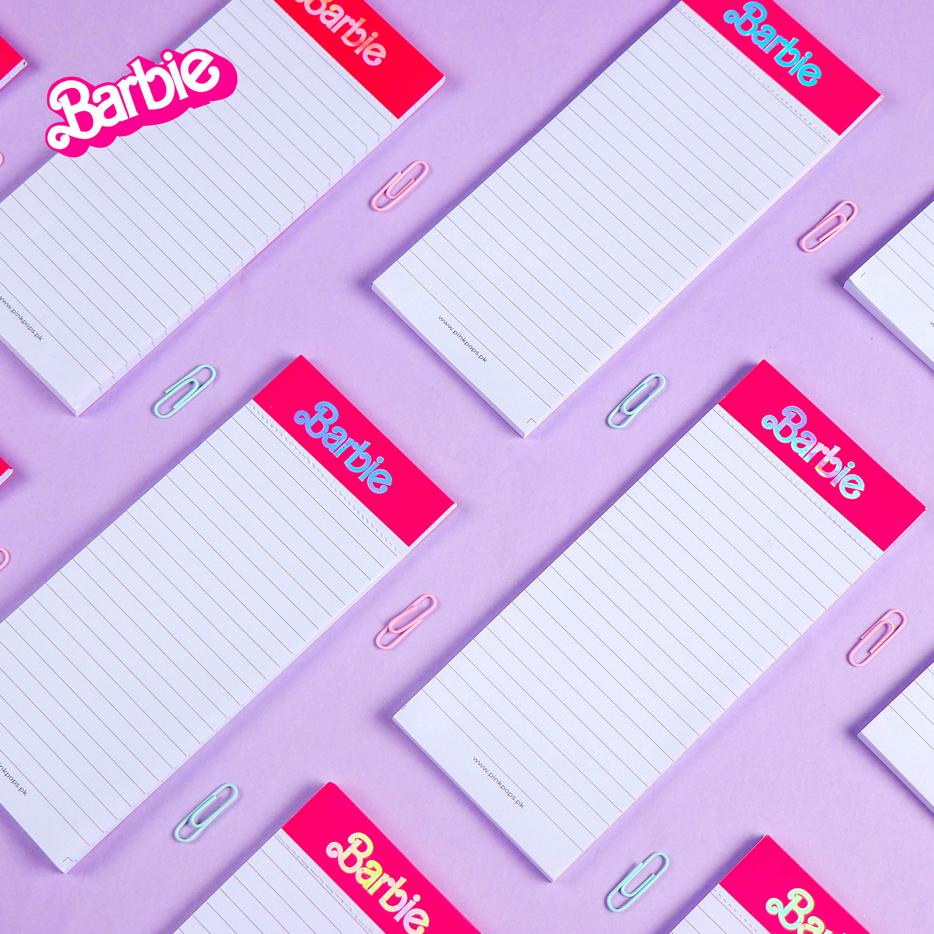 Aesthetic Barbie Notepad