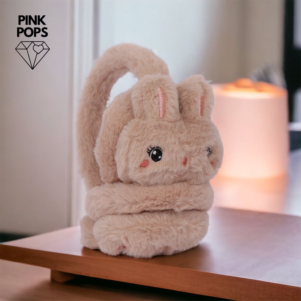 Cute Plush Bunny Earmuffs