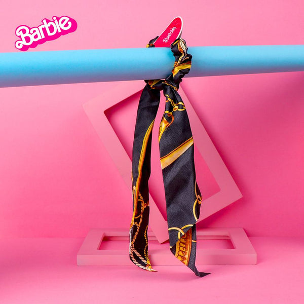 Silk Barbie Scarf Scrunchies