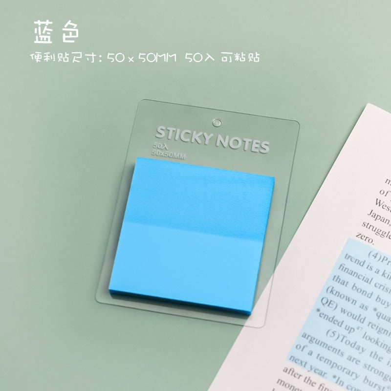Square Transparent Sticky Notes – pinkpops.pk