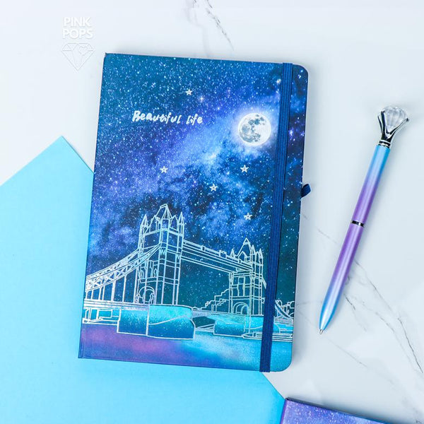 Starry Night Beautiful Notebook