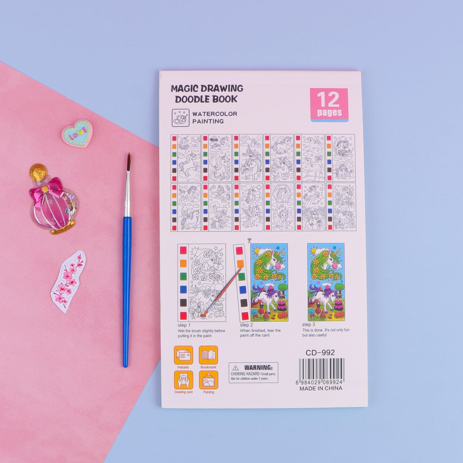 Unicorn Magic Color Book – pinkpops.pk