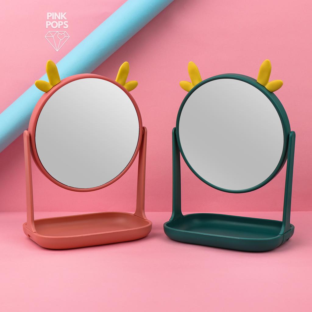 Cartoon Cat Ear Makeup Mirror
