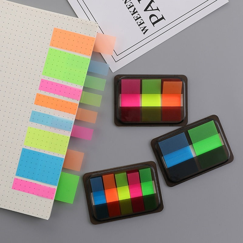 Colorful Transparent Sticky Note – pinkpops.pk