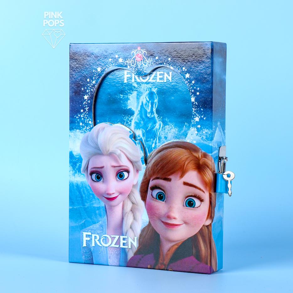 Frozen Hear Lock Notebook