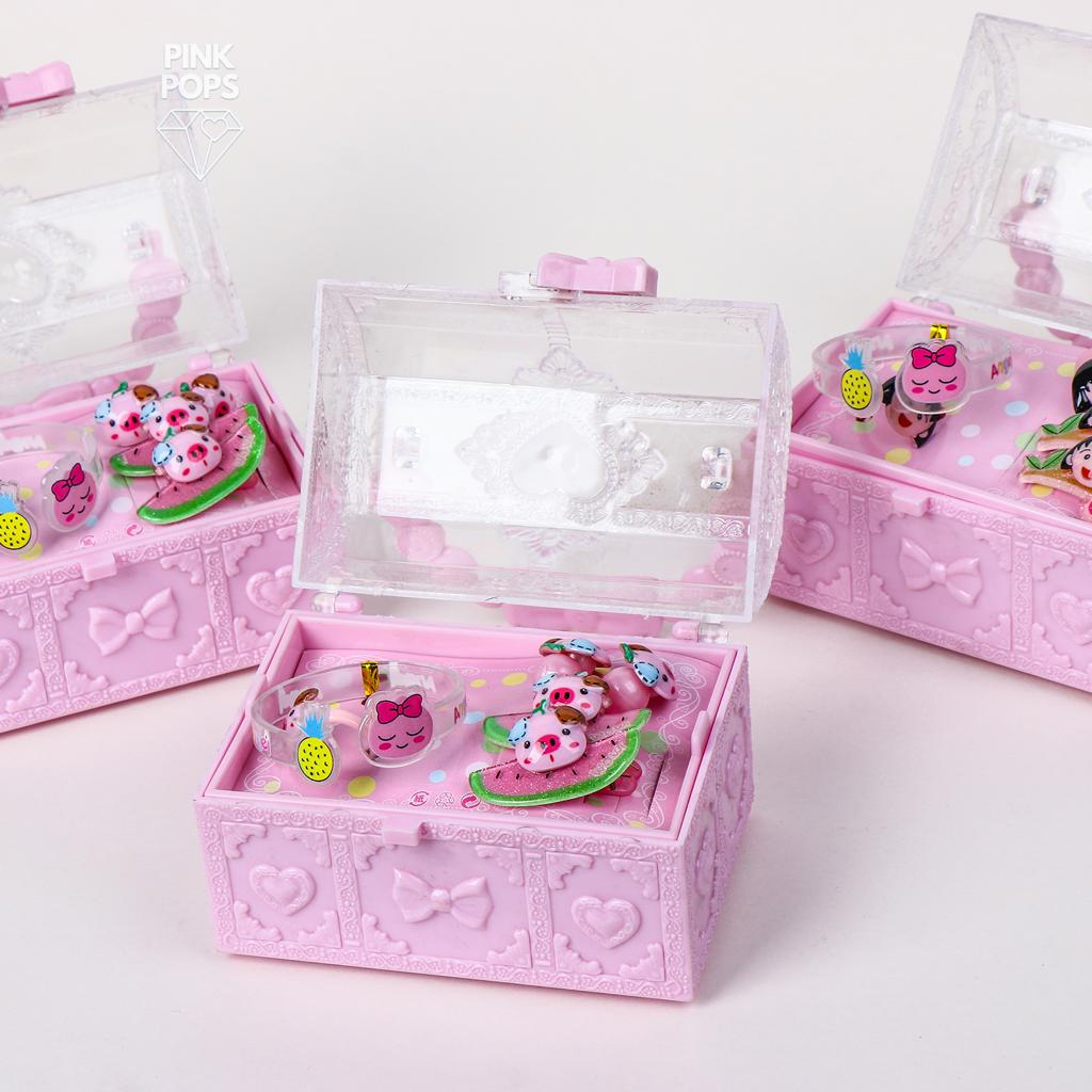 Cute Girl Treasure Hair Accessories Box