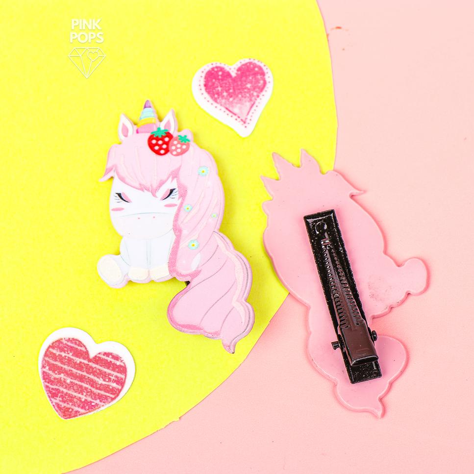 Endearing Unicorn Kids Hair Pin