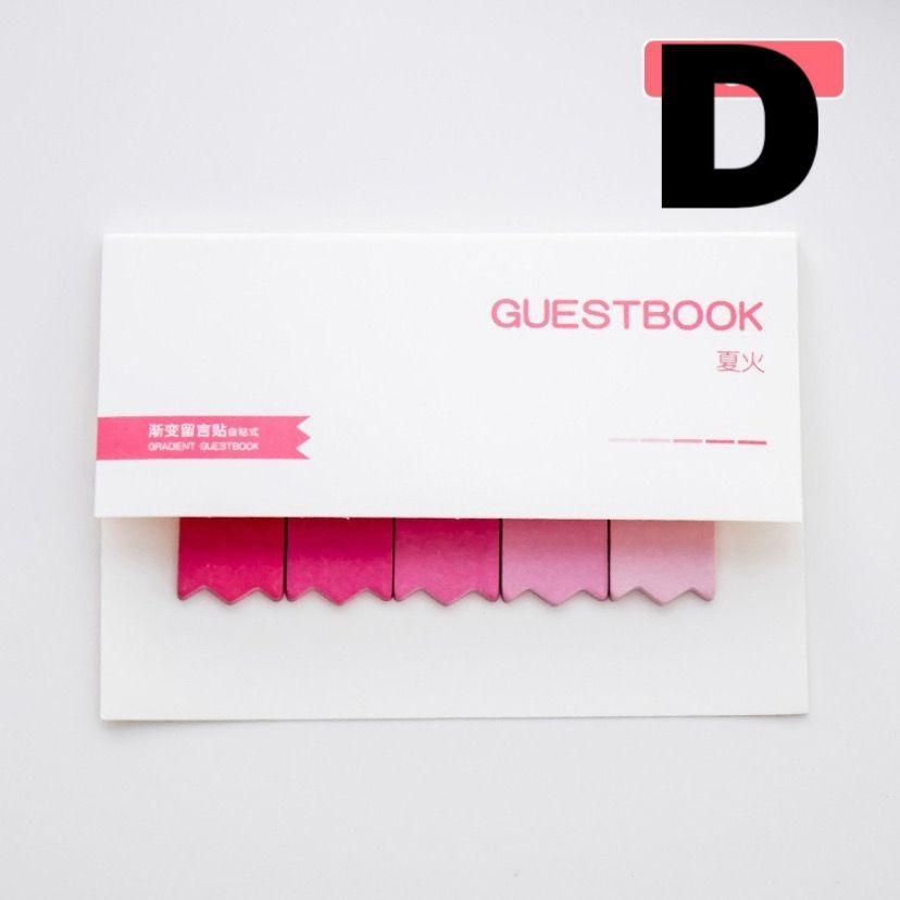 Guest Book  Color Series Memo Pad