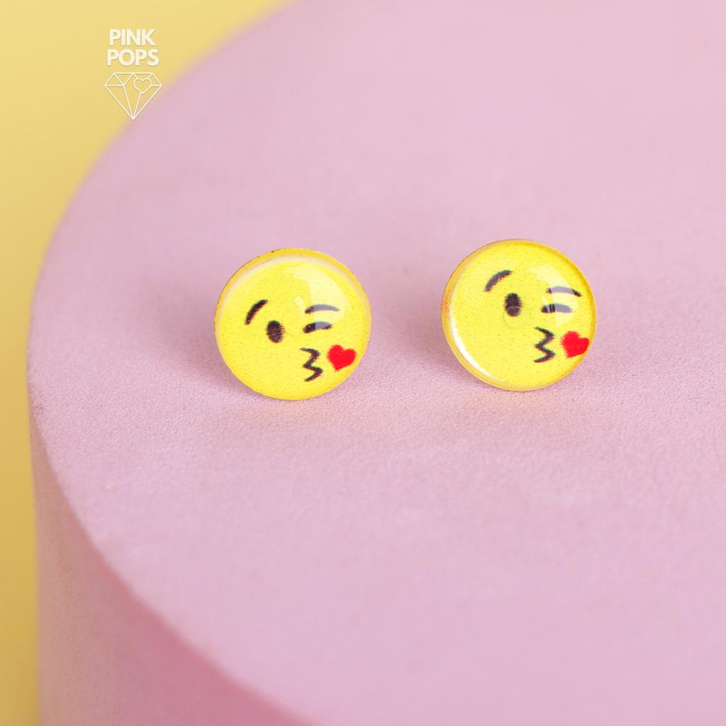 Funky Emoji Ear Studs