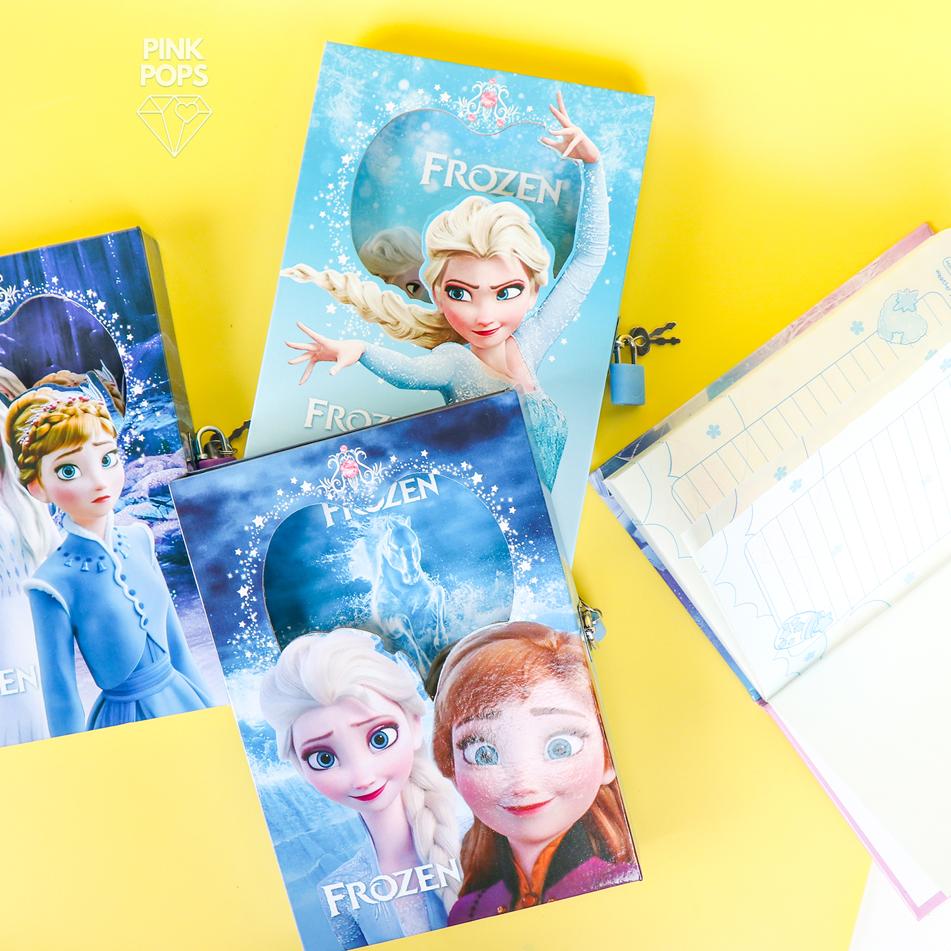 Frozen Hear Lock Notebook