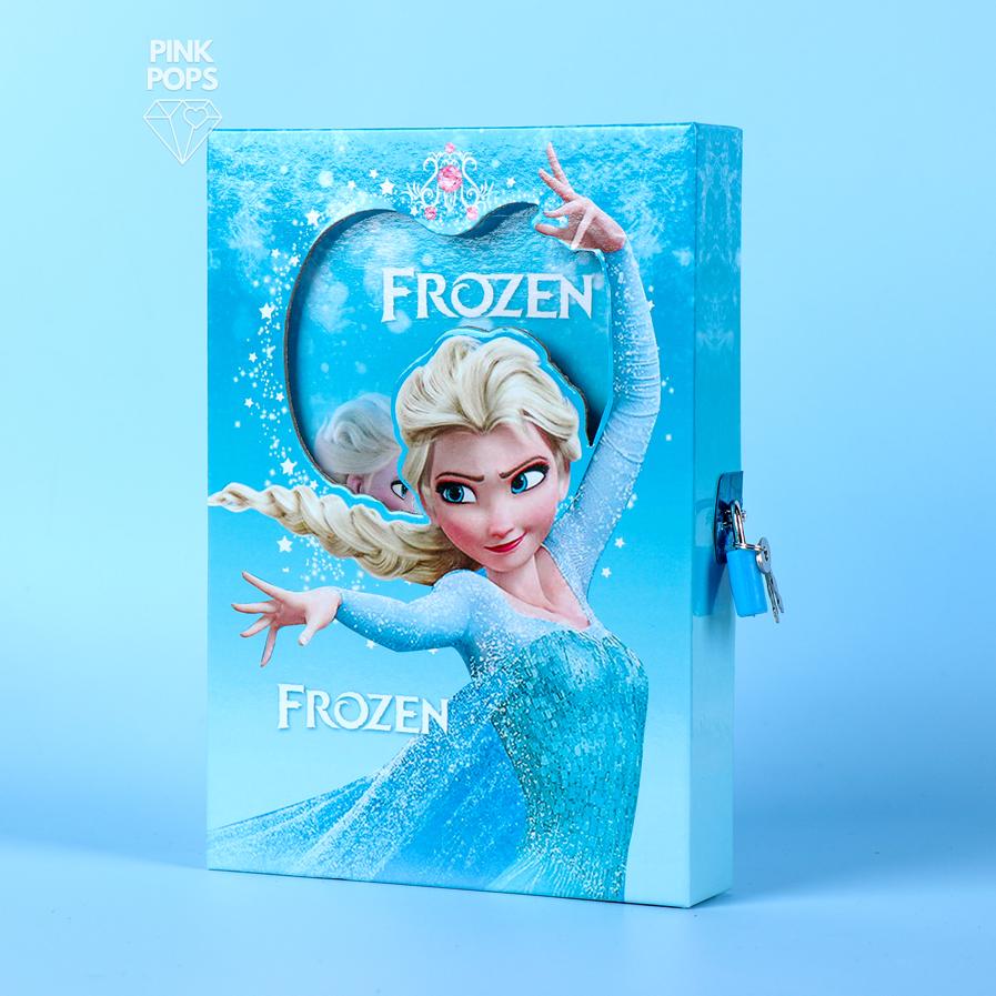 Frozen Hear Lock Notebook