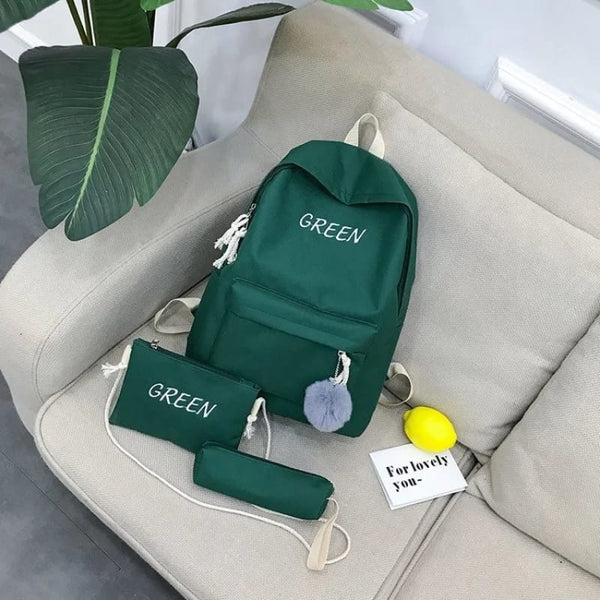 Endearing Colored Name Backpack