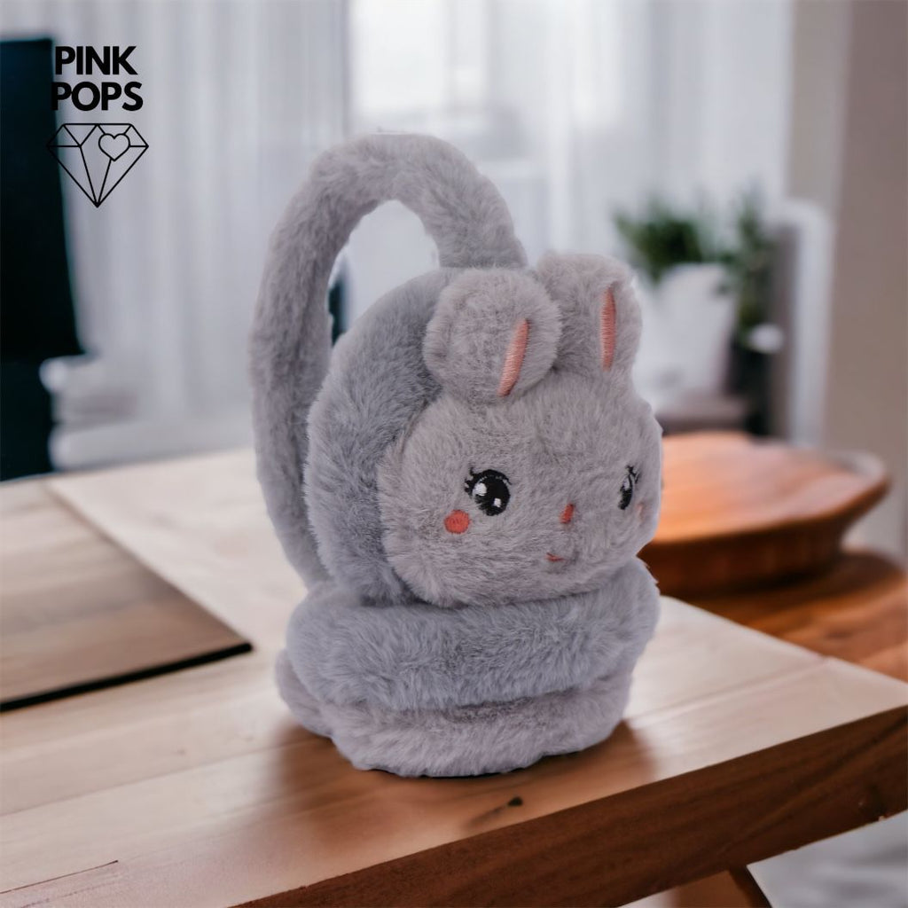 Cute Plush Bunny Earmuffs