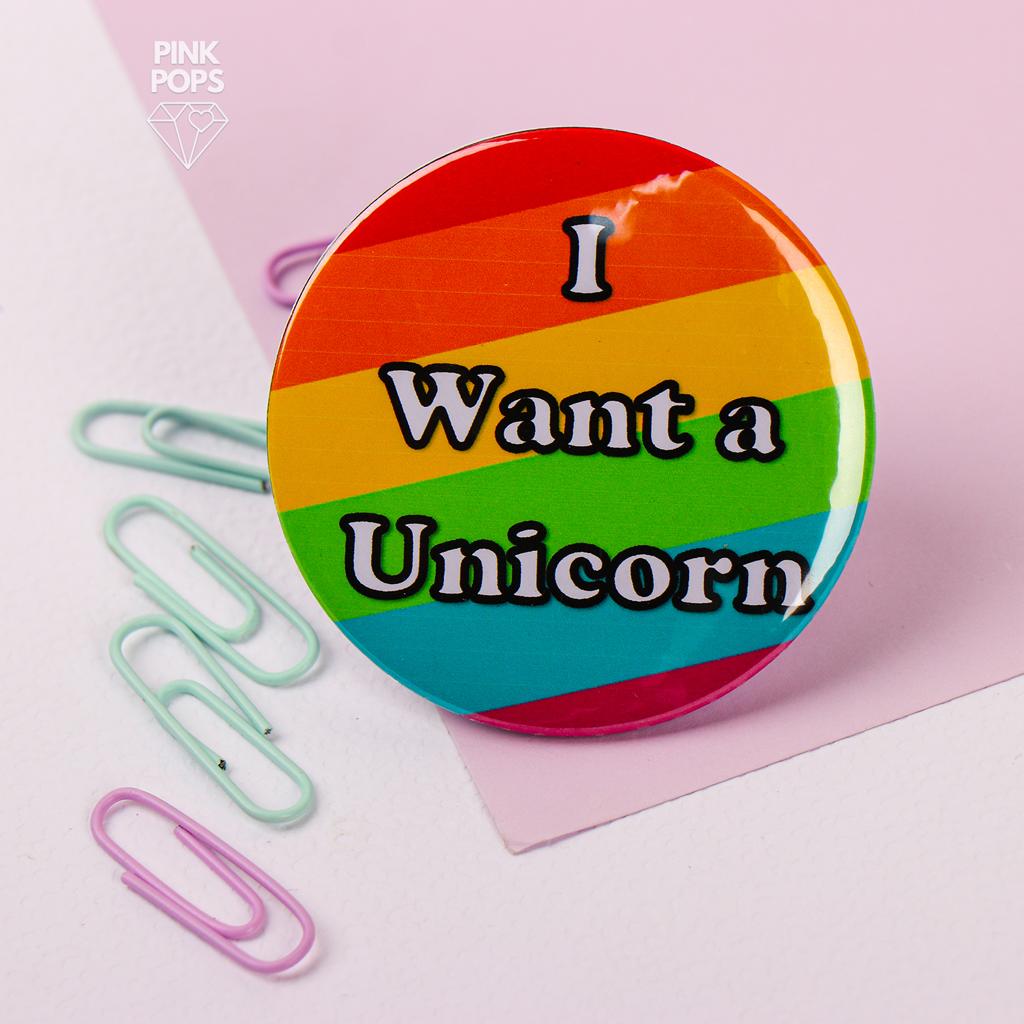 Unicorn Acrylic Pins