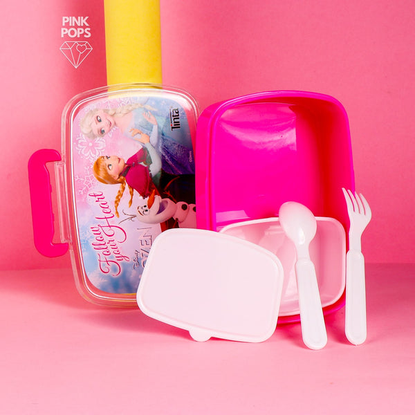 Pink Frozen Lunch Box