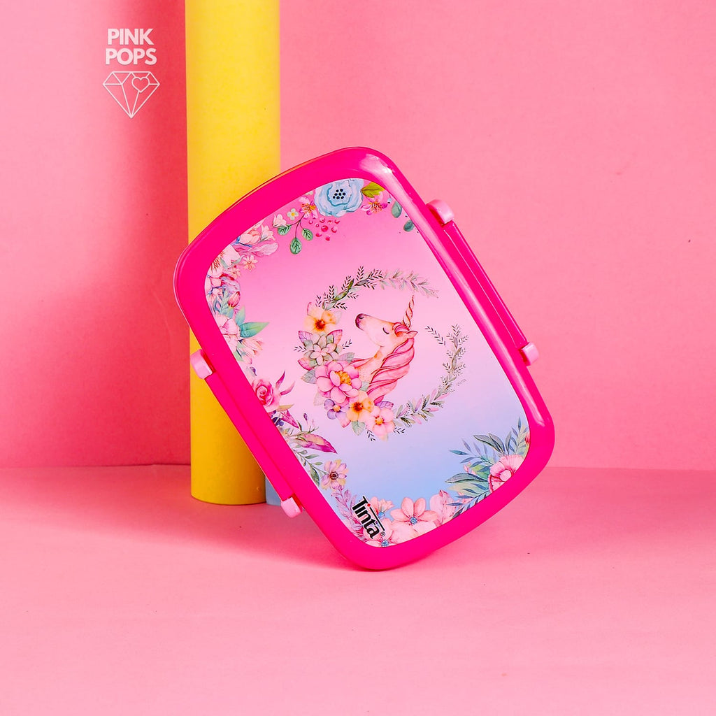 Pink Unicorn Lunch Box