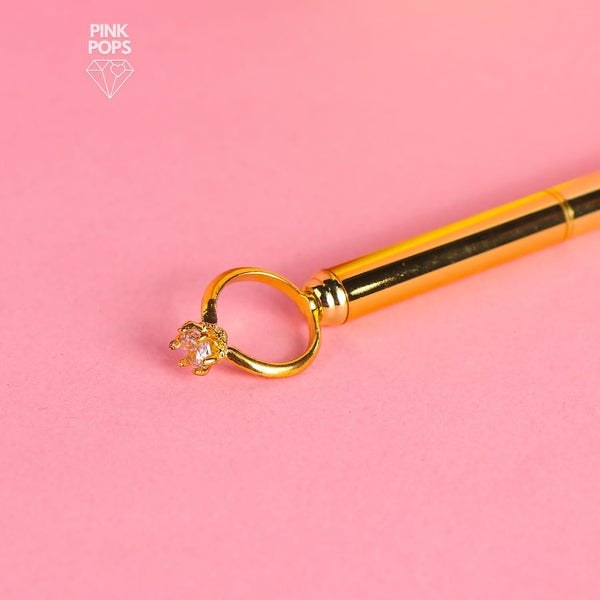 Golden Ring Shape Ball Point