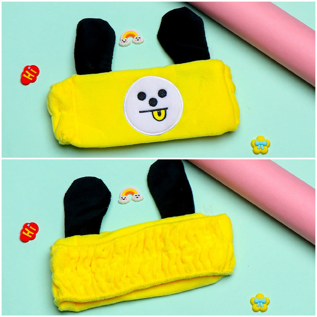 Yellow Cute Anime Headband 