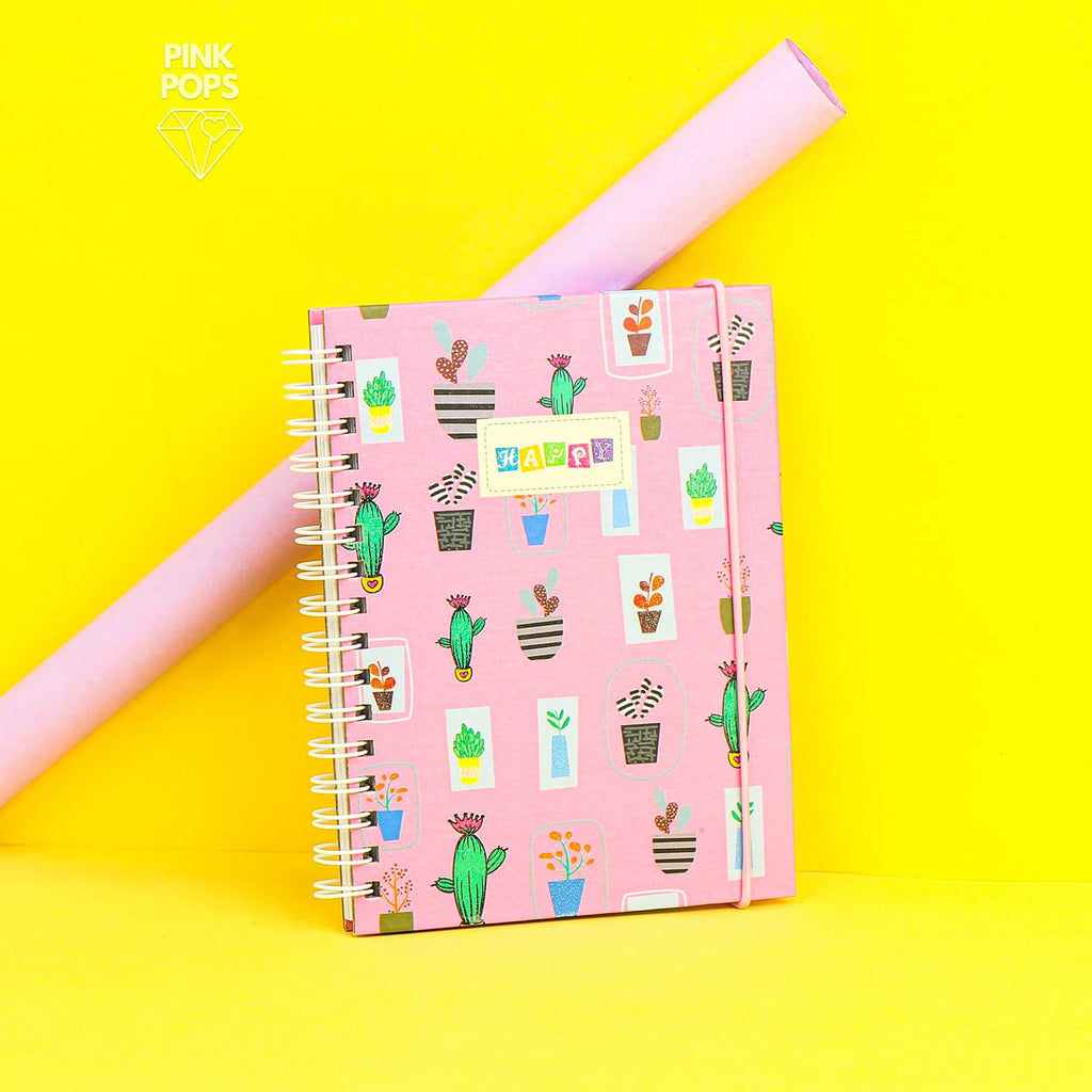 Sparkling Unicorn & Cactus Notebooks