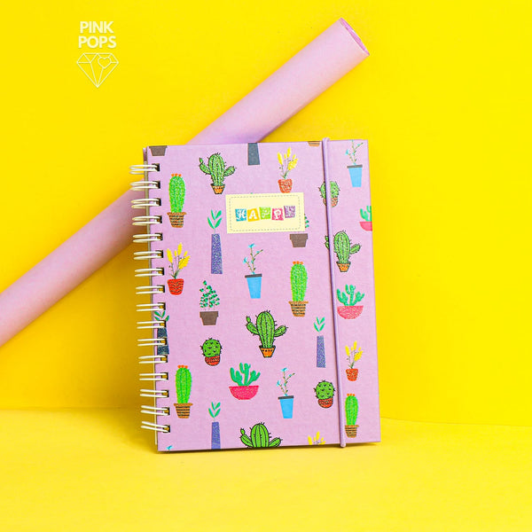 Sparkling Unicorn & Cactus Notebooks