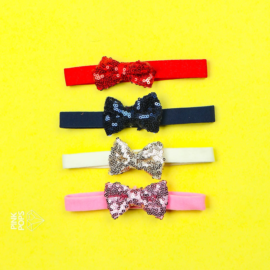 2 in 1 Vibrant Colors Bow Hairband
