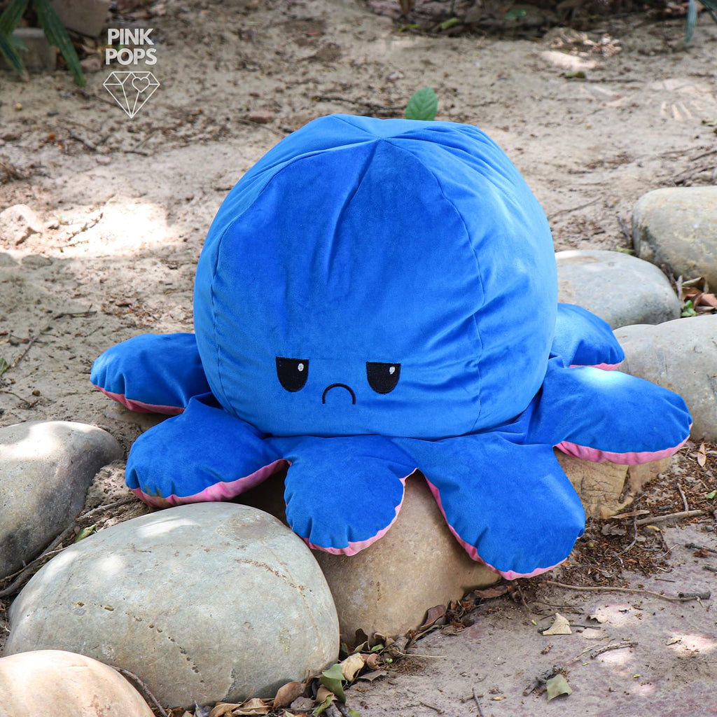 Giant Reversible Octopus 60cm Plush