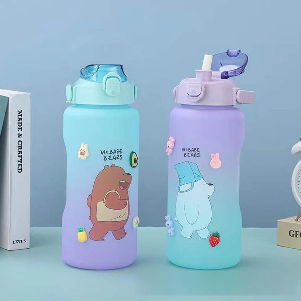 Gradient We Babe Bears Water Bottle - 2 Liters