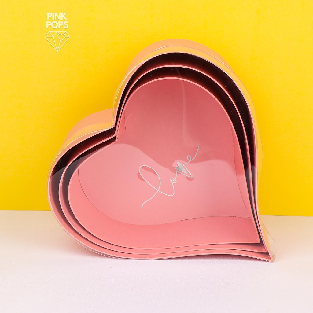 Pink Love Heart Gift  Box