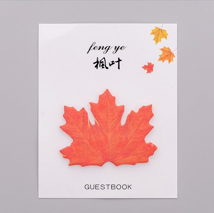 Maple Leaf Memo Pads