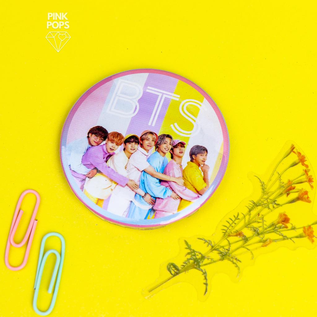 Korean Band Engaging Acrylic Pins