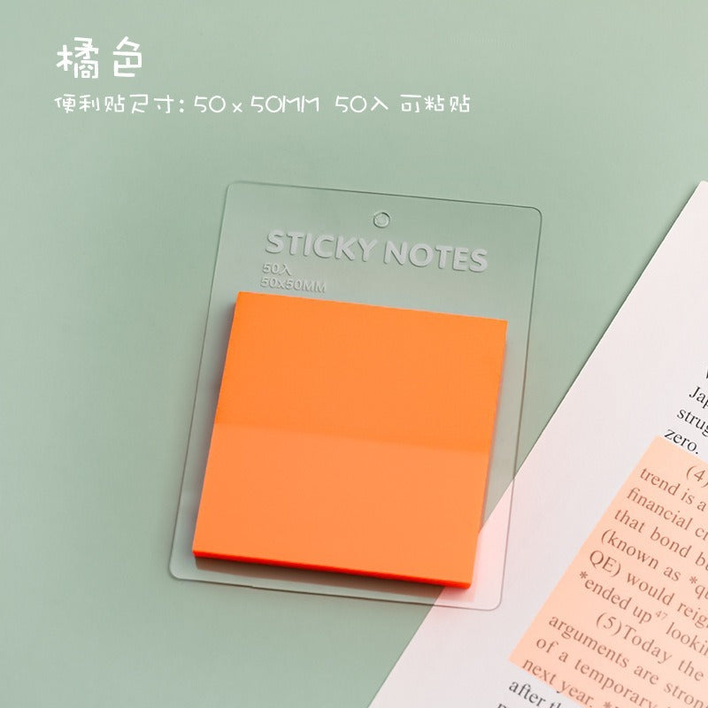 Square Transparent Sticky Notes – pinkpops.pk