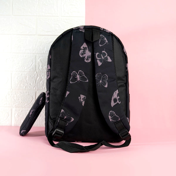 Black Butterfly Backpack