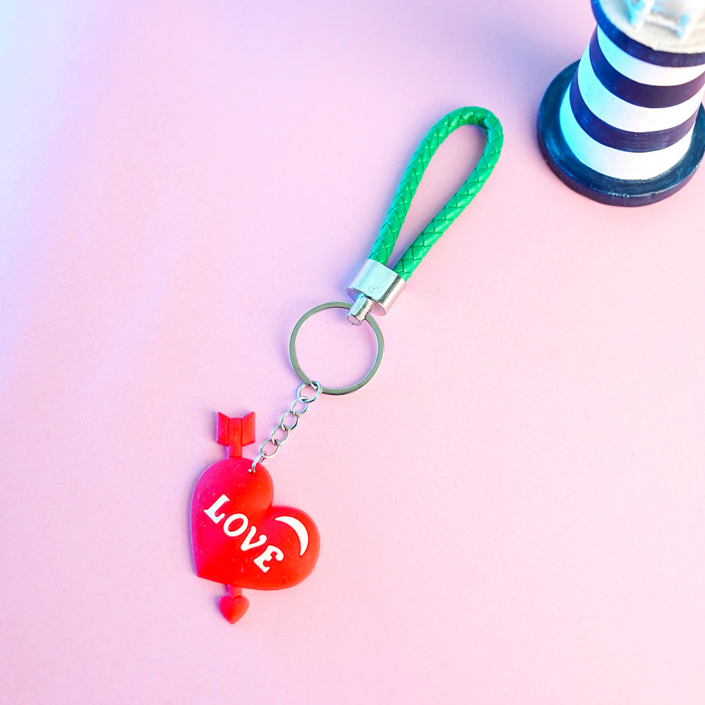 Red Heart Kaychain
