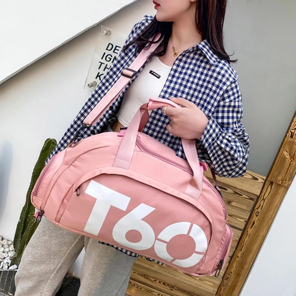 Pink T-60  Luggage Bag