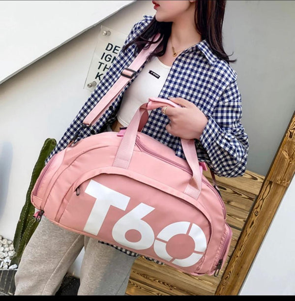 Pink T-60  Luggage Bag