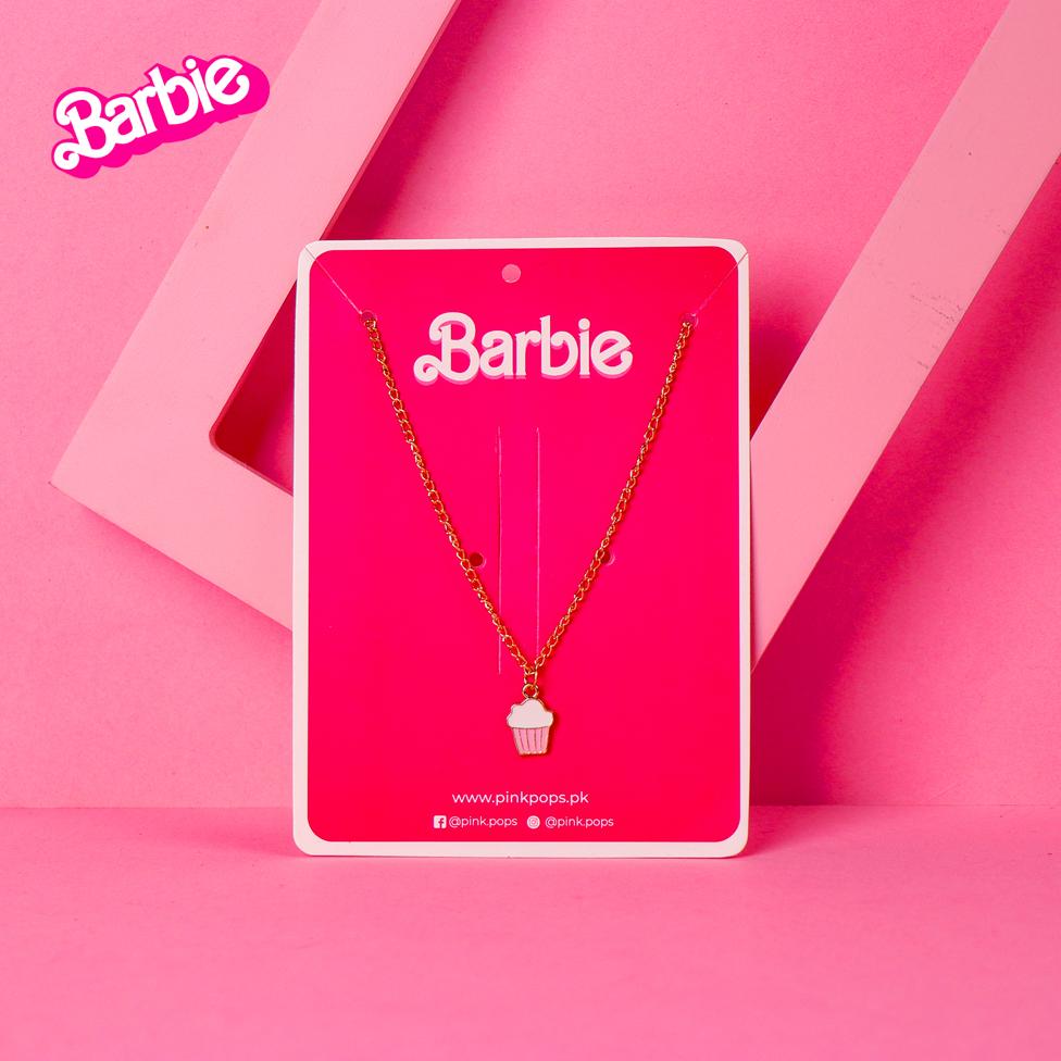 Pop Corn Pink Barbie Pendant