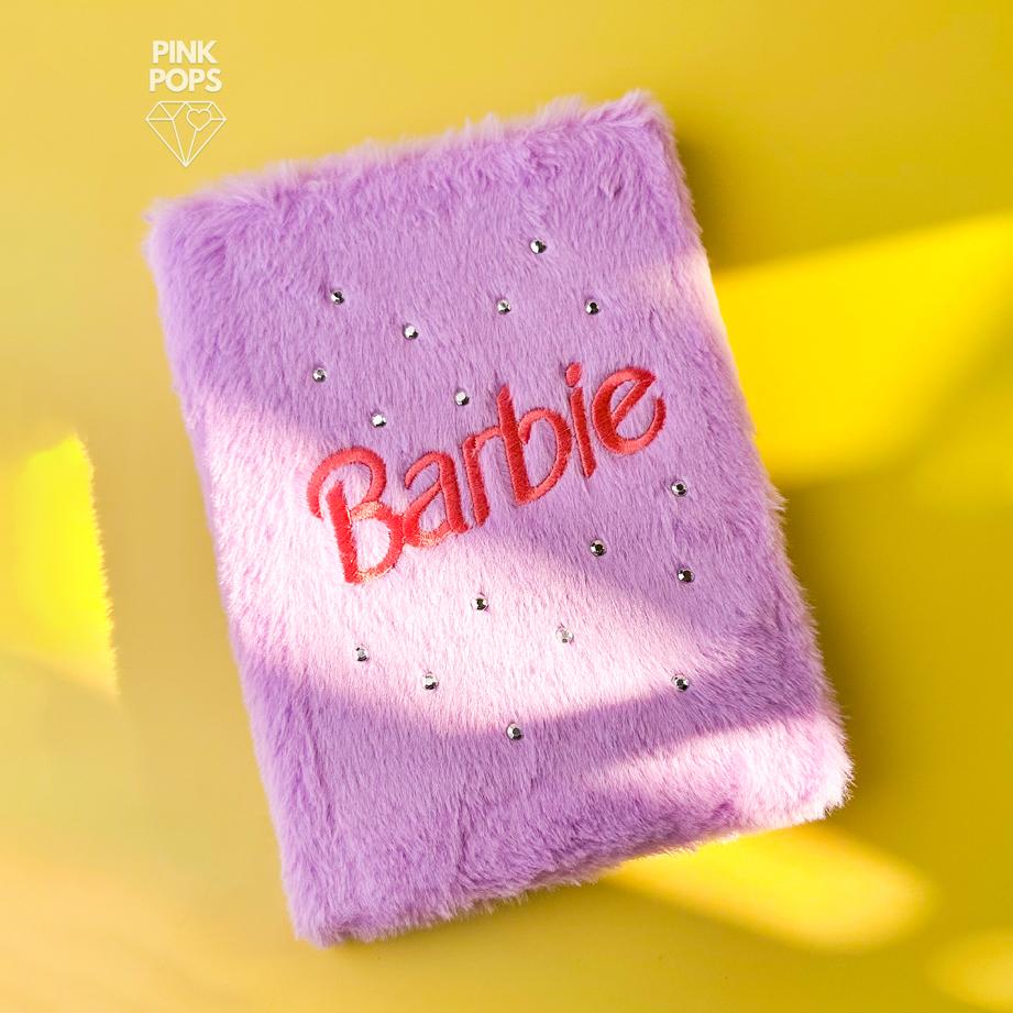 Barbie Fur Notebook