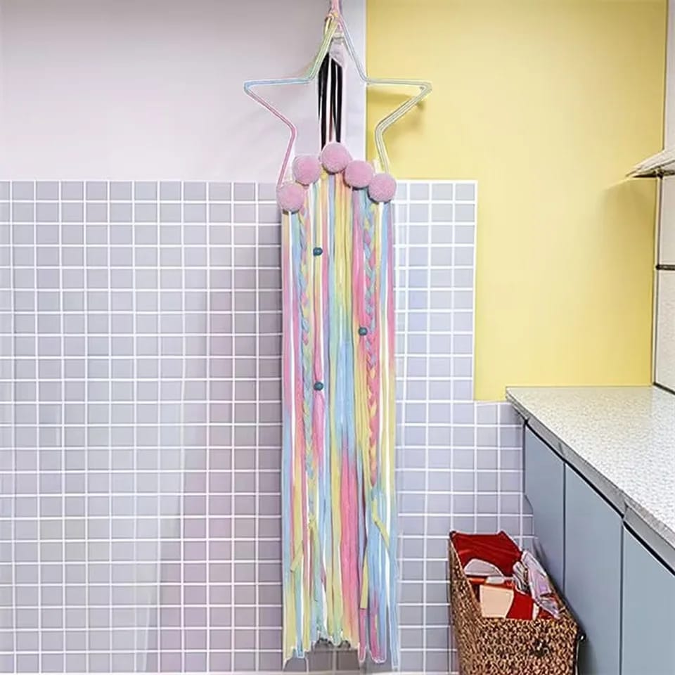 Rainbow Star Hair Organizer